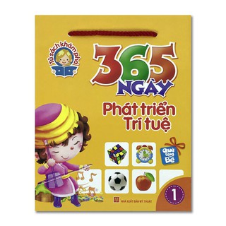Sách: Combo Tủ Sách Khám Phá - 365 Ngày Phát Triển Trí Tuệ 1 (Túi 8 Cuốn)