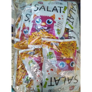 salad giòn ngon làm từ khoai tây món ăn vặt tuổi thơ