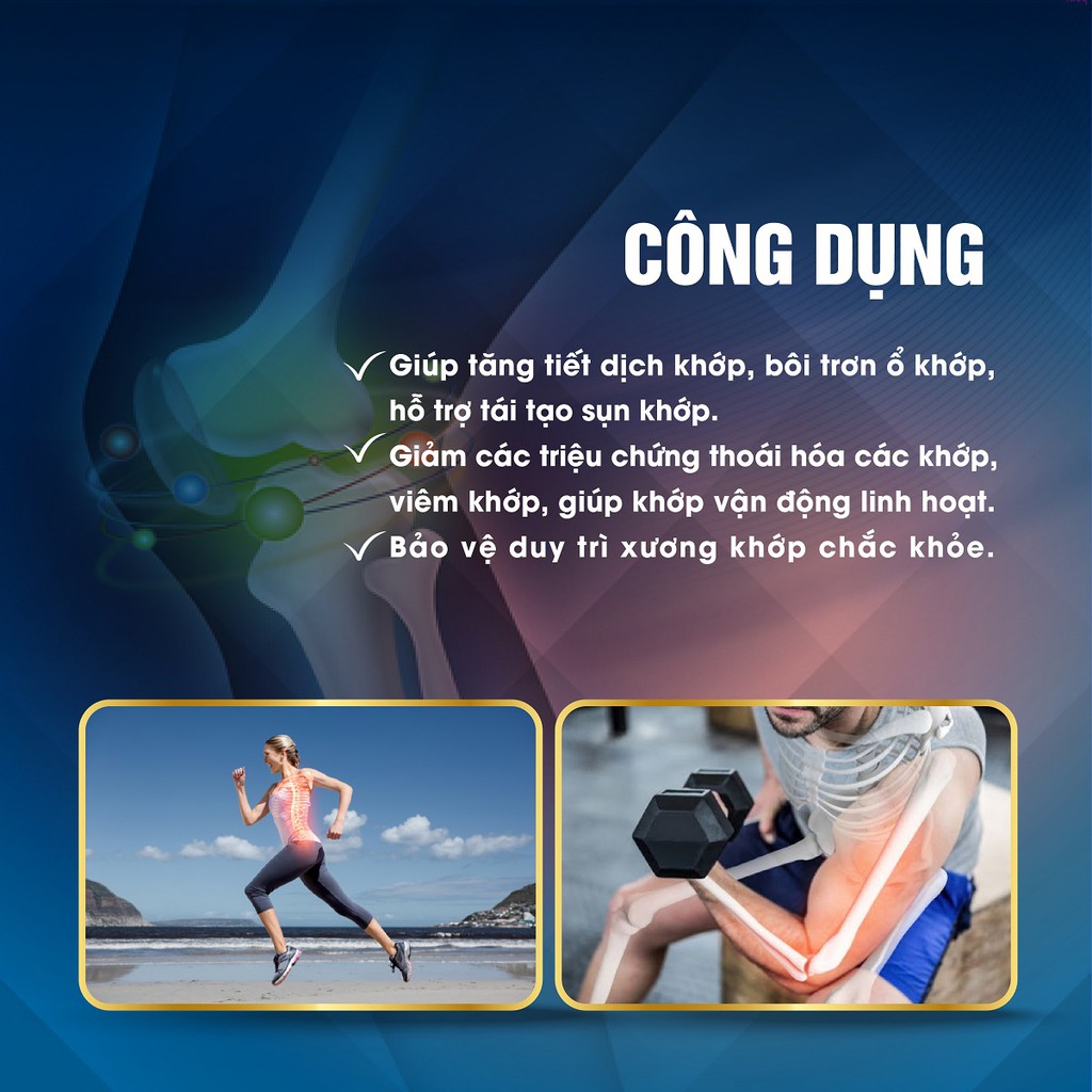 Combo 2 hộp viên uống bổ xương khớp Omexxel Arthri(30 viên/hộp)- Tặng 1 hộp viên uống bổ sung canxi Omexxel Calk2 30viên