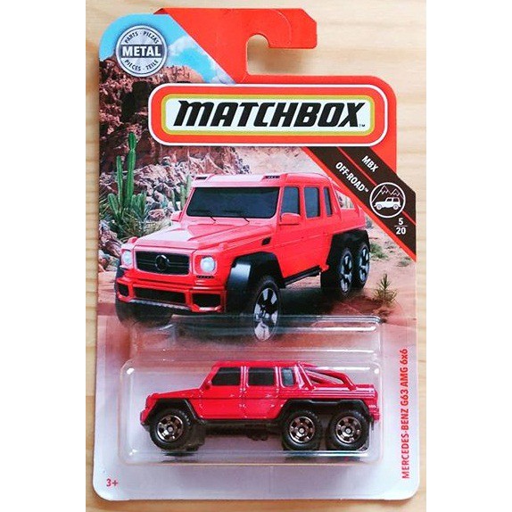 Xe mô hình Matchbox Mercedes-Benz G63 AMG 6x6 FYR83