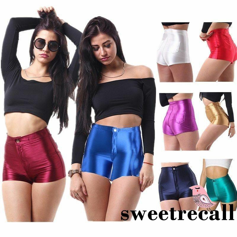 ◕‿◕Sexy Women Shiny High Waist Mini Shorts | BigBuy360 - bigbuy360.vn