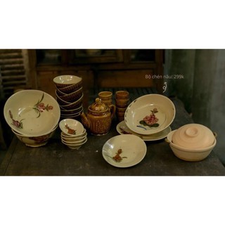 Bộ chén bát gốm sứ Nam Bộ - “Tết ấm áp”