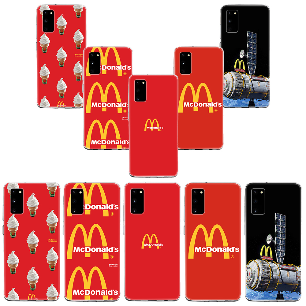 Ốp Điện Thoại Silicon Mềm Trong Suốt Ma33 Mcdonalds Mc Donalds Cho Samsung Galaxy A10 A10s A11 A20 A20s A21s A30 A30s A50 A50s A70