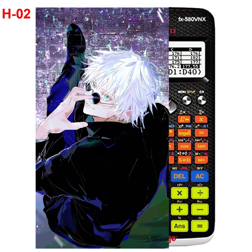 Decal Máy tính CASIO fx570, fx580 anime Jujutsu Kairen