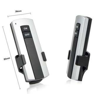 E27 Screw Wireless Remote Control Light Holder Cap Socket Switch