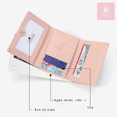 Ví bò sữa, ví cầm tay nữ mini  2021 xinh xắn, nhỏ gọn, bỏ túi, chất liệu da PU cao cấp VB001 | BigBuy360 - bigbuy360.vn