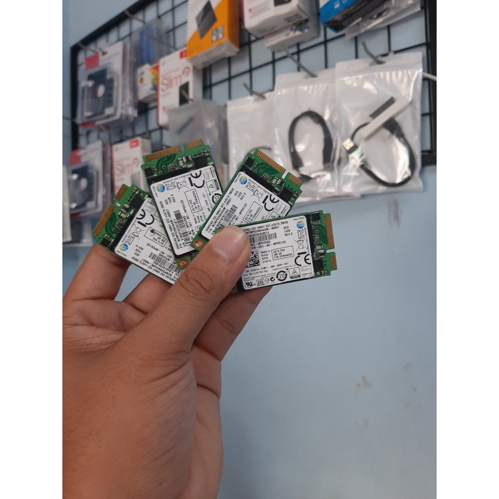 Ổ cứng SSD samsung 128GB 256GB 512GB  mSATA (2nd USA NO BOX )