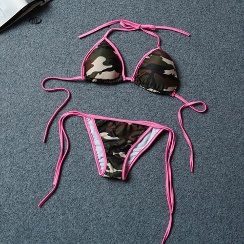 Bộ Bikini Hai Mảnh Họa Tiết Rằn Ri Quyến Rũ Cho Nữ | BigBuy360 - bigbuy360.vn