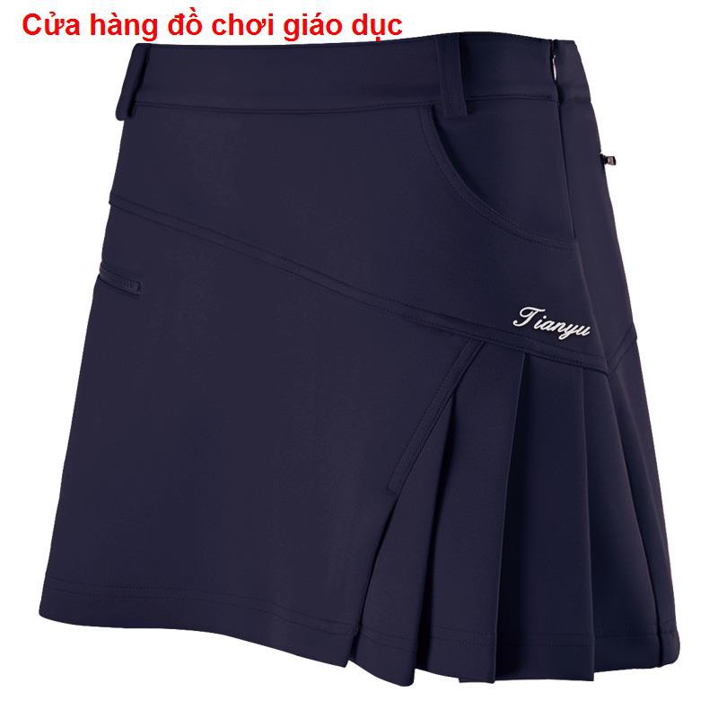 SHOP XINH ttygj cửa hàng đầu golf váy nữ tennis mùa hè cầu lông thể thao quần culottes