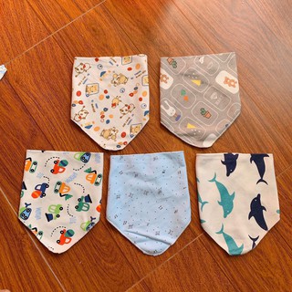 Lẻ 1 Khăn yếm cotton cho bé Goodmama