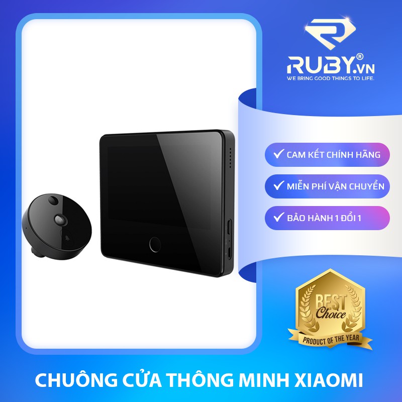 CHUÔNG CỬA THÔNG MINH XIAOMI CAT EYE LSC M01 - công nghệ AI thông minh, theo dõi 24/24 qua app, quan sát ban đêm rõ