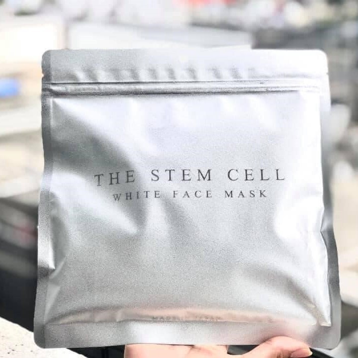 Mặt nạ tế bào gốc The Stem Cell Face Mask cao cấp Nhật Bản túi gồm 30 miếng