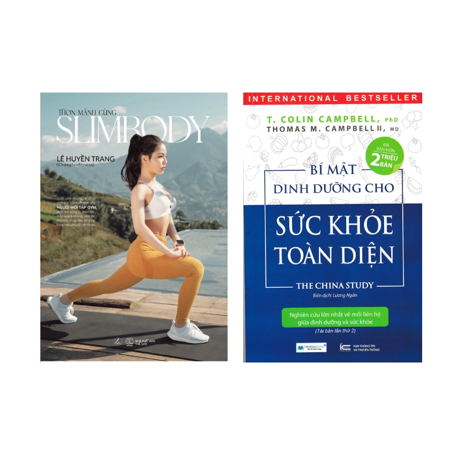 Sách - Thon Mảnh Cùng Slimbody + Bí Mật Dinh Dưỡng Cho Sức Khỏe Toàn Diện