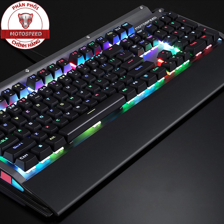 [Mã SKAMSALE03 giảm 10% đơn 200k] Bàn phím cơ game thủ Motospeed K98 Gaming Keyboard chống nước LED