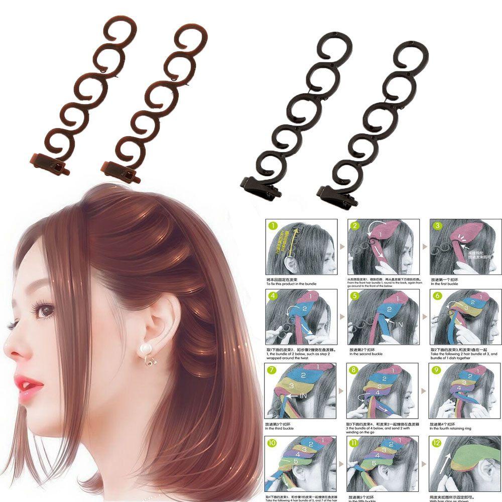 Móc Bện Tóc Màu Sắc Ngẫu Nhiên Dành Cho Nữ