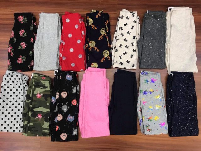 Quần Legging size đại cho bé gái 4-8y