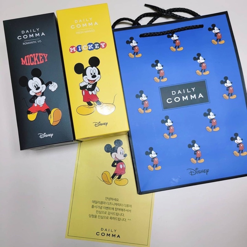 Tinh dầu khuếch hương Daily Comma x Mickey 120ml (Bill Hàn)