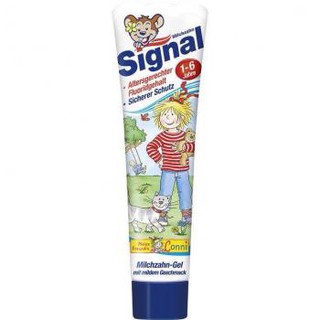 KEM ĐÁNH RĂNG TRẺ EM SIGNAL MILCHZAHN CHO BÉ TỪ 1 ĐẾN 6 TUỔI.