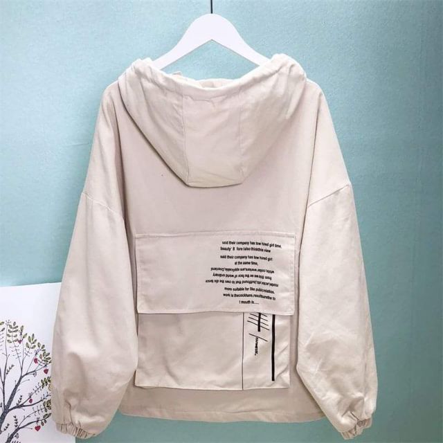 [Mã WASTMAY giảm 15% tối đa 30K đơn 150K] [Giá siêu rẻ] Áo khoác kaki form rộng in túi, kèm ảnh thật | BigBuy360 - bigbuy360.vn