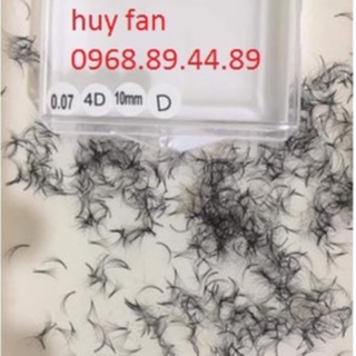 mi fan 4D dày 0.07 hộp 500 fan. dụng cụ nối mi- mi volume 4d