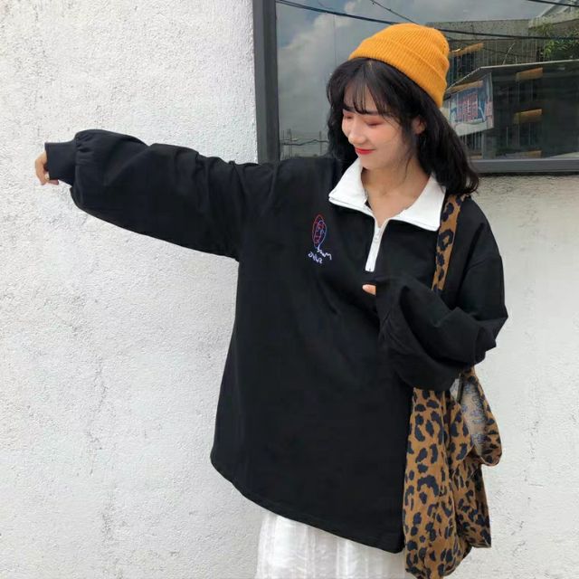 Áo polo dài tay oversize | BigBuy360 - bigbuy360.vn