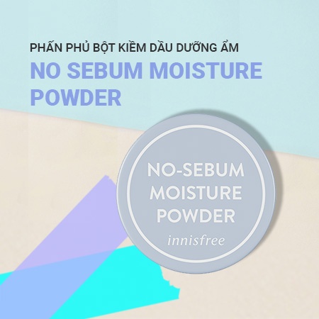 Phấn Phủ Dạng Bột Kiềm Dầu Dưỡng Ẩm Innisfree No Sebum Moisture Powder 5g