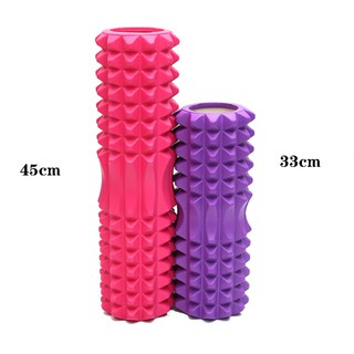 (Gai Nhọn) Con lăn Yoga Massage Foarm Roller, ống trụ lăn xốp thể thao giãn cơ có gai roam rollet cao cấp