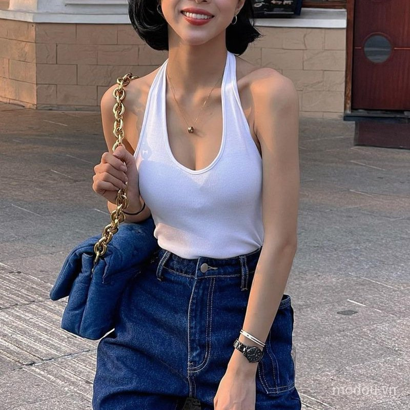 Jumpsuit Sát Nách Màu Trơn Thiết Kế Quyến Rũ | BigBuy360 - bigbuy360.vn