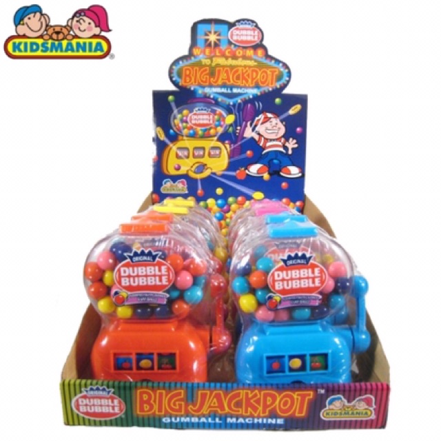 Máy bán kẹo xổ số Big Jackpot Dubble Bubble (loại lớn)