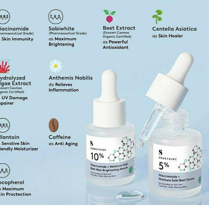 (Hàng Mới Về) Serum Chiết Xuất Bpom Somethinc - 5% Niacinamide + Dưỡng Ẩm Làm Sáng Da Dung Tích 40ml Hiệu Today