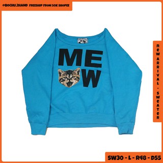 [Chọn mẫu - 75k] Áo Sweater Bochu2hand