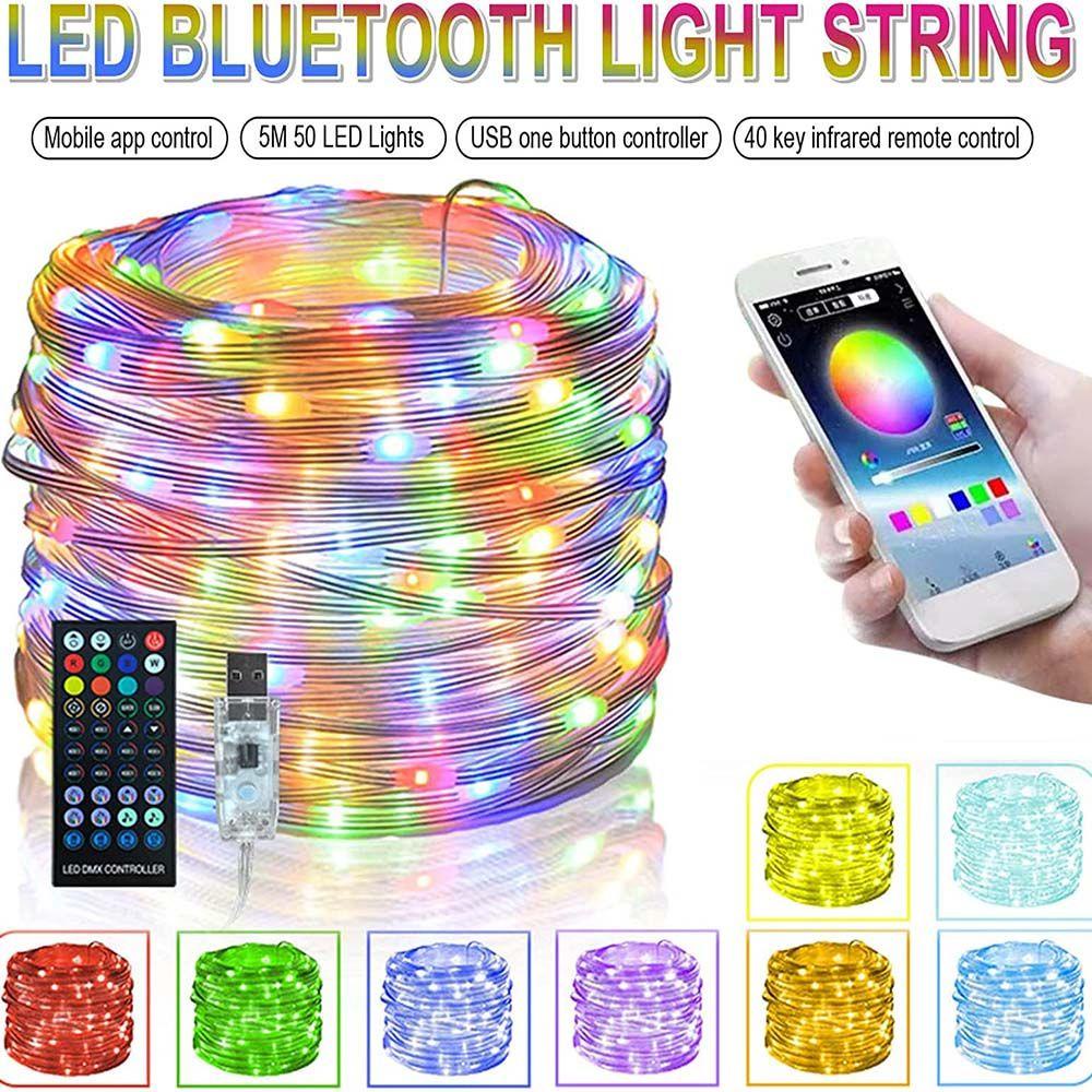 GOGOUP Dây Đèn Led Trang Trí Cây Thông Noel