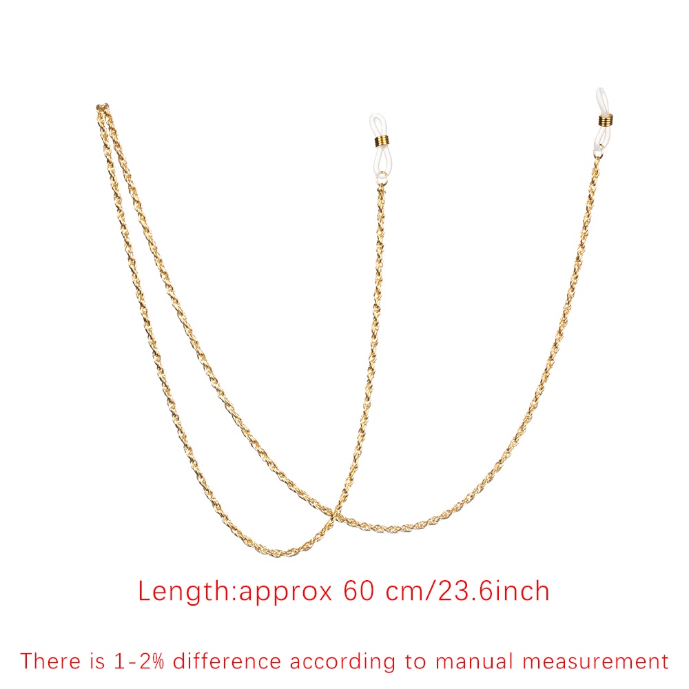 SUSANS Thời trang Kính kim loại Chuỗi mắt Kính Dây buộc Chống trượt Phụ nữ Cổ điển Đàn ông Mới