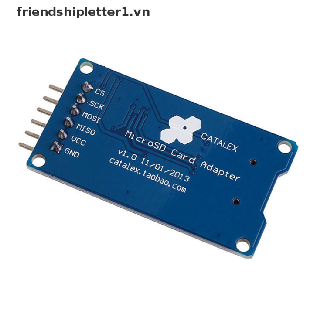 【friendshipletter1.vn】 Micro SD Storage Board Mciro SD TF Card Memory Shield Module SPI .