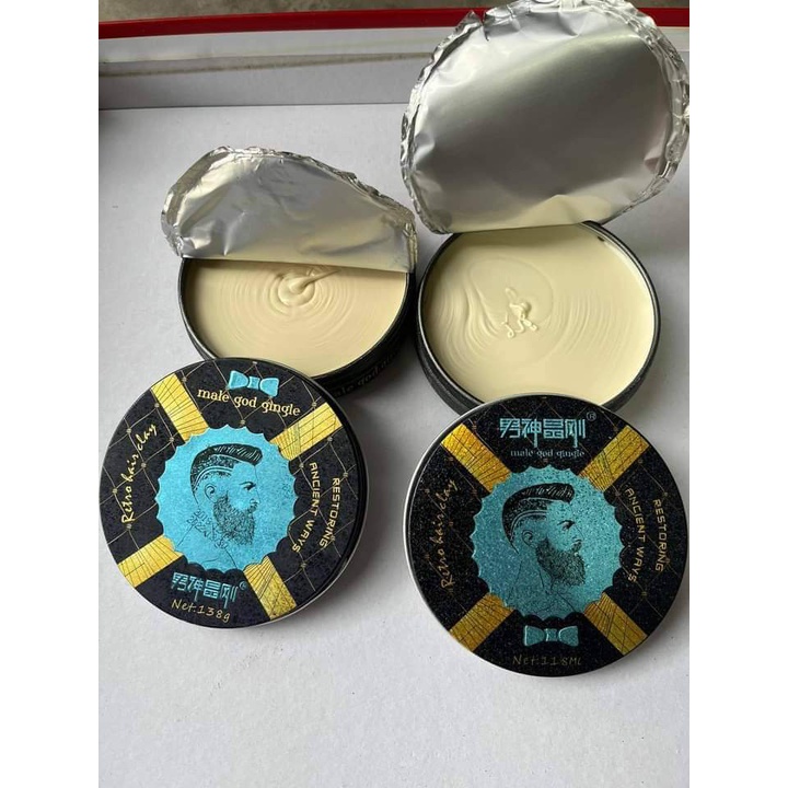 Sáp Tóc Nam Hair Clay Male God Gingle Chất Sáp Dùng Tốt