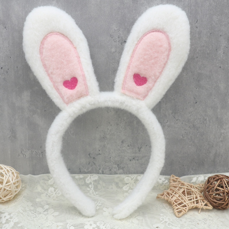 Flgo Băng Đô Cài Tóc Hình Tai Thỏ Dễ Thương Siêu Bền Tiện Dụng Cho Nữ