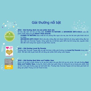 Bộ bình sữa Tommee Tippee Closer to Nature Newborn