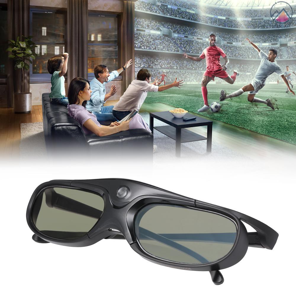 GL2100 Projector 3D Glasses Active Shutter Rechargeable DLP-Link for All 3D DLP Projectors Optama Ac