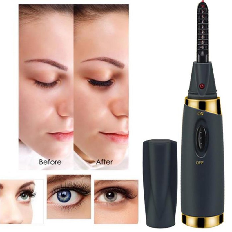 Máy Uốn Lông Mi Chạy Điện Sạc USB Tiện Dụng