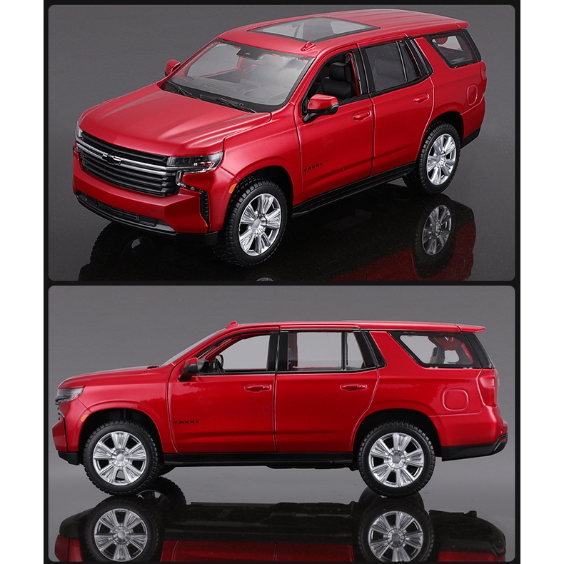 Mô Hình Xe Hơi Chevrolet 2021 Tahoe SUV Tỉ Lệ 1 / 26 Maisto