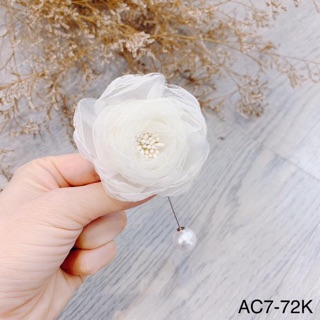 Hoa cài áo Handmade - Hoa cài áo nhiều màu H7