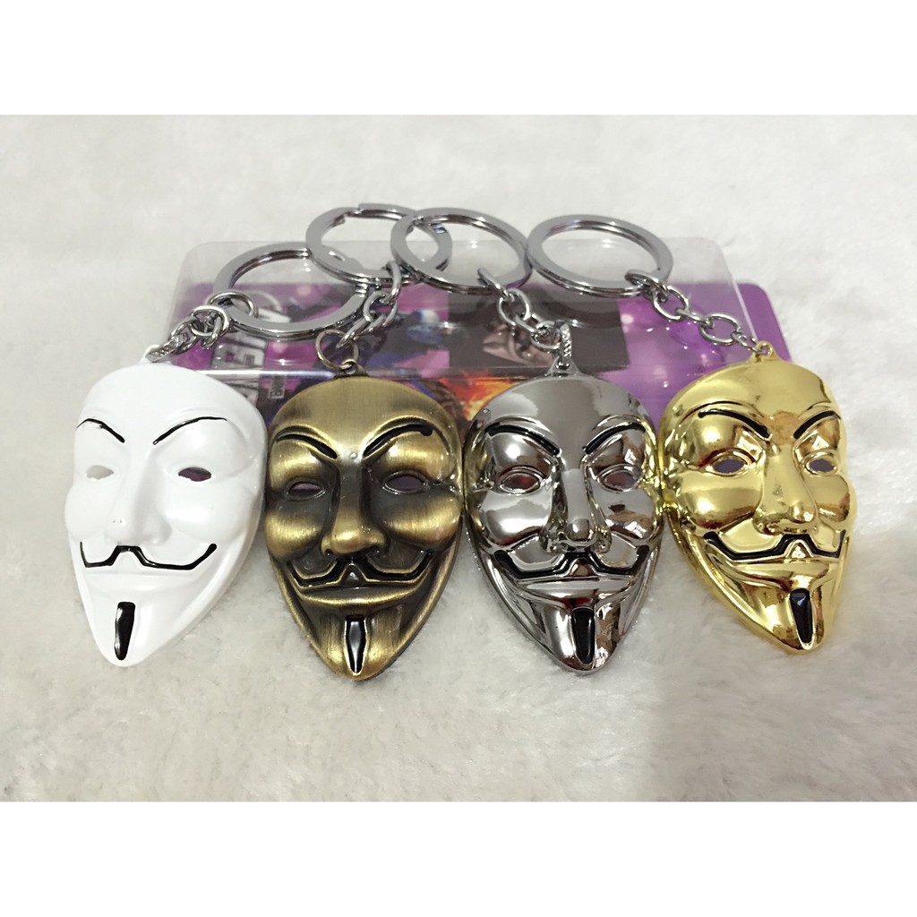Móc Khóa Mặt Nạ Anonymous