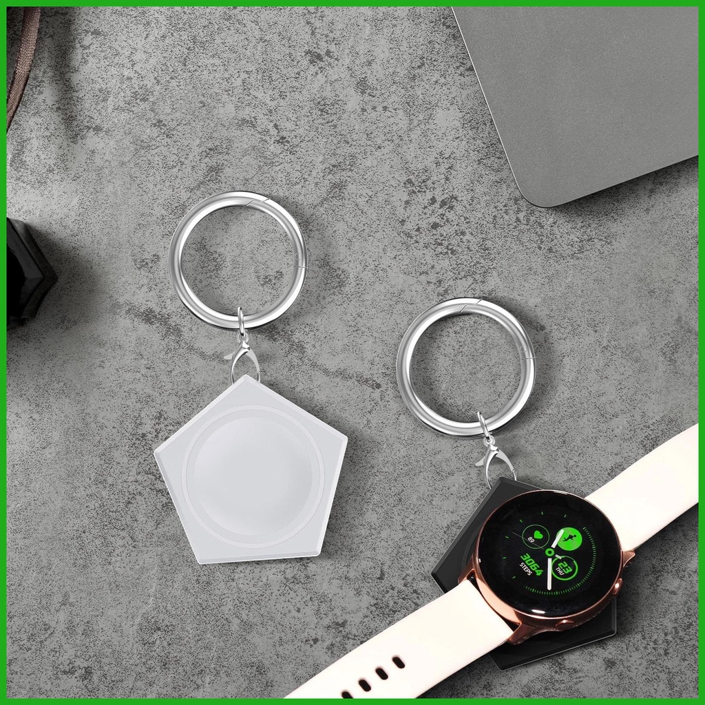 Đế Sạc Không Dây Loại c Cho Đồng Hồ Samsung Galaxy watch 3 / 4 / 5 classic watch active 1 / 2 Javn