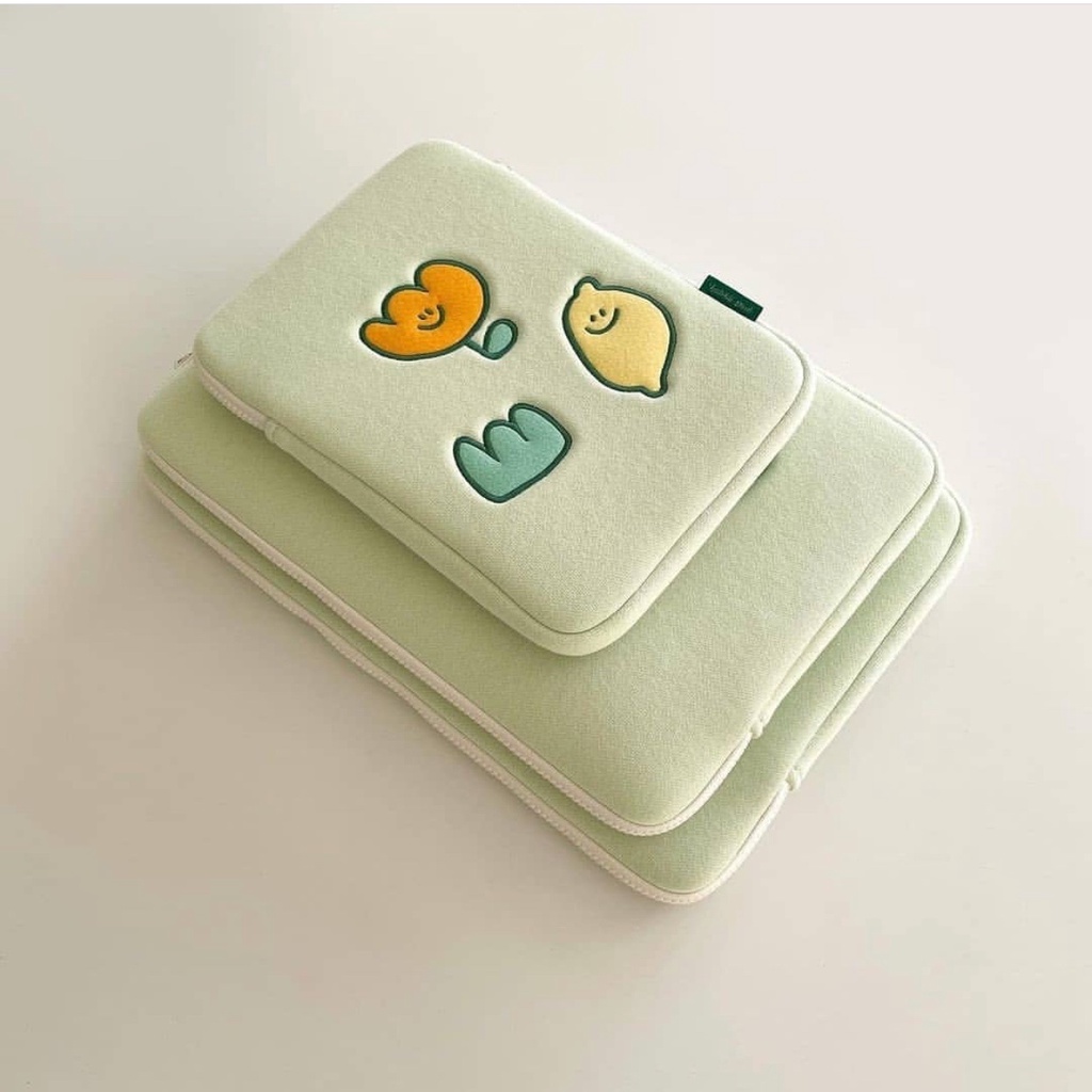 Túi đựng Laptop kích thước 15 13.3 13 12 11 10.5 10.2 inch phong cách Hàn Quốc dễ thương xinh xắn