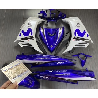 Dàn áo ex135 trắng xanh luôn tem
