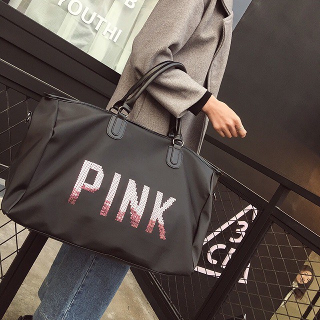 Túi Du lịch 💝 FREESHIP 50K💝 Túi Du Lịch thể thao pink size đại hàng cao cấp DL01