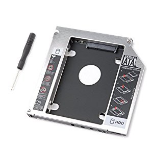 Khay gắn HDD cho laptop: Caddy bay laptop 12.7mm