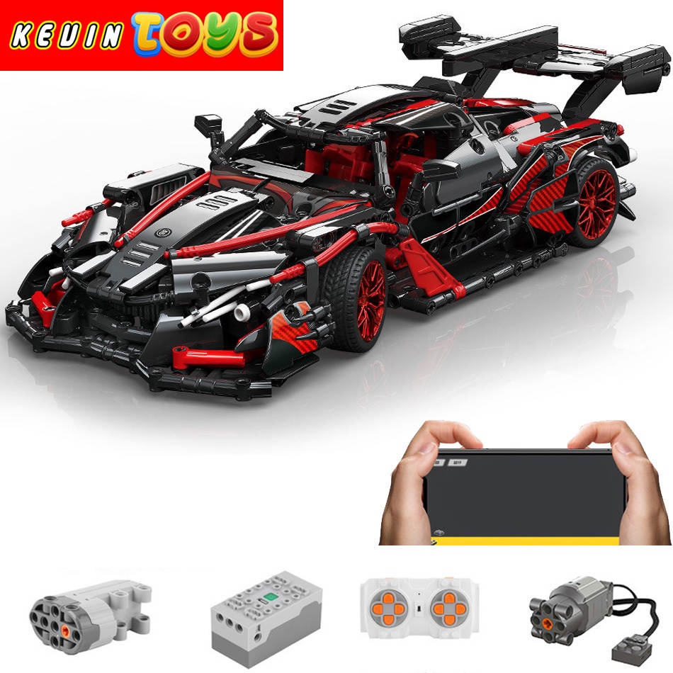 Đồ Chơi Lắp Ráp LEGO Technic Xe Điều Khiển Từ Xa RC Mô Hình Siêu Xe APOLLO IE No.88301 Với 1391 Mảnh Ghép,Tỉ Lệ 1:14