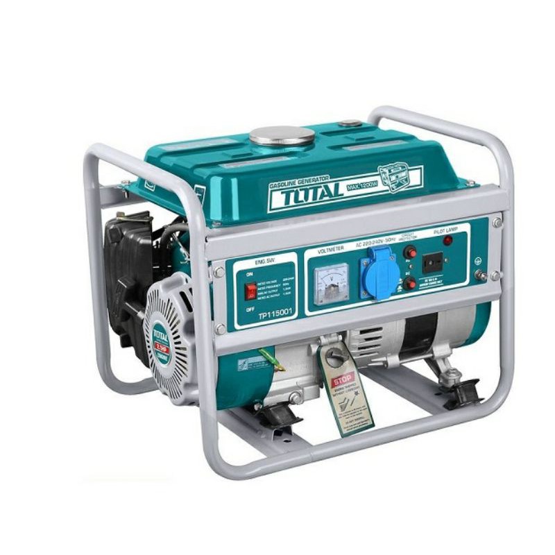 Máy phát điện total 1.2kw mới