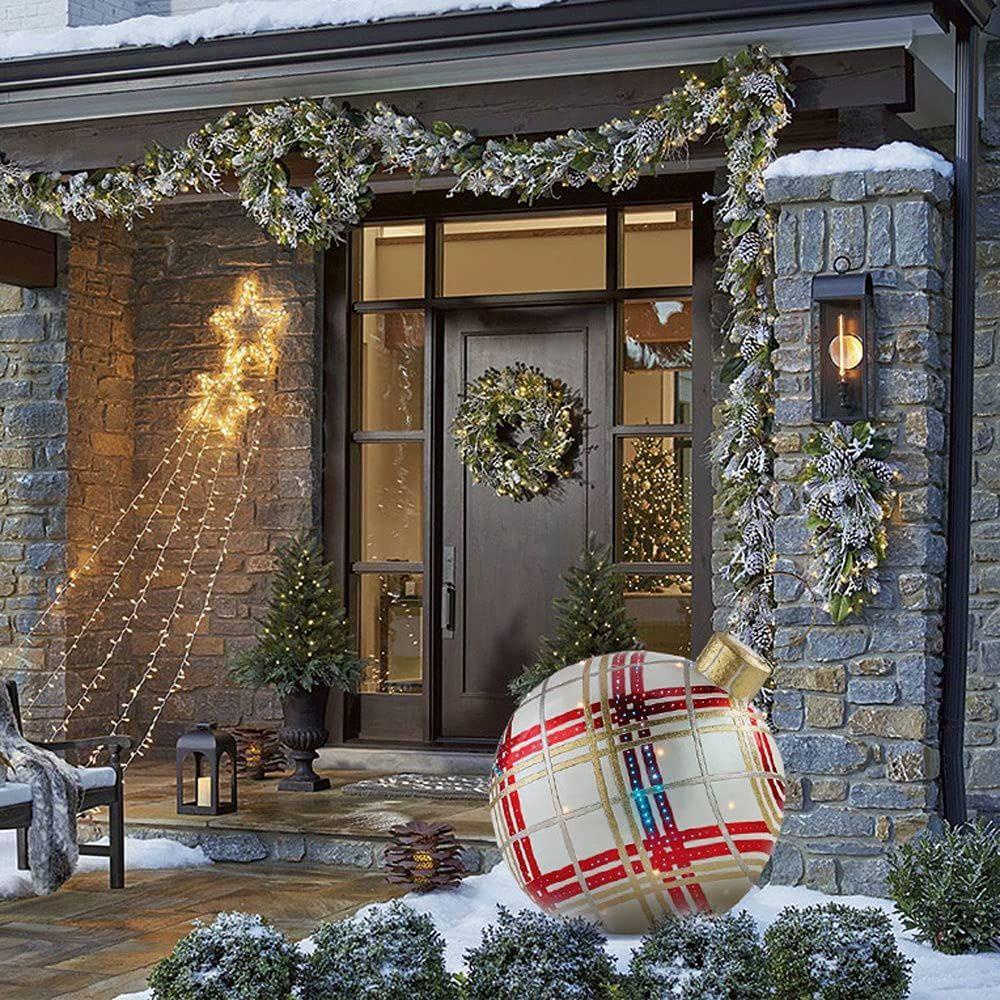 Bóng Bơm Hơi PVC Kích Thước 23.6 Inch Dùng Trang Trí Giáng Sinh